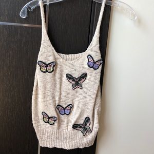 Butterfly tank top